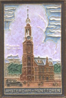 Munttoren in Amsterdam