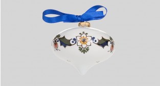 Kerstdruppel - polychroom