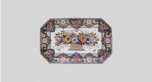 Schotel bloemenmand 8-kant klein