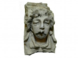 Ornament rouwende dame