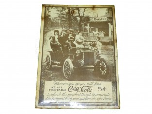 Vintage Coca cola poster