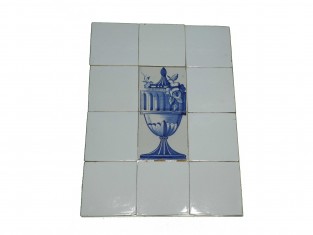 Luxe beker met bloem