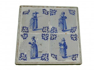 Dienstvrouwen aan het werk