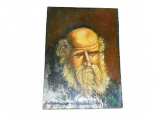 Portret gelovige man