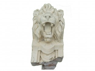 Ornament kwispelende leeuw