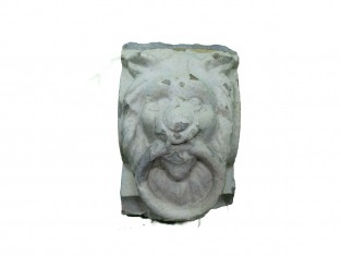 Ornament onzeker actieve leeuw