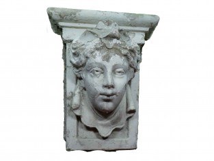 Ornament dame zacht gelaat