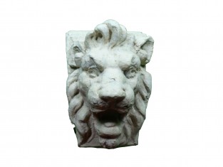 Ornament content blije leeuw