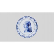 Bord Meisje met de parel 25 cm-20