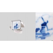 Manchetknoop vierkant molen-20