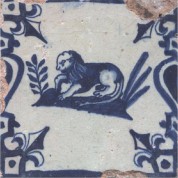 Leeuw in Baluster decor