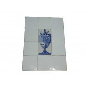 Luxe beker met bloem-20