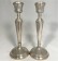 Antique silver candlestick set. Antieke zilveren set kandelaren-01