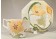 Antique eggshell porcelain cup and saucer, Rozenburg. Antieke kop en schotel, eierschaal porselein, Rozenburg.-01