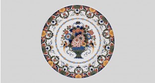 Plate flowerbasket 34 cm