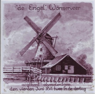 Windmill "De Engel" Wormerveer