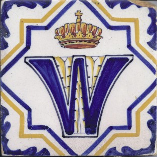 W crown for queen Wilhelmina