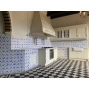 Keuken en eetkamer betegeling/ Kitchen and dining room tiling-20
