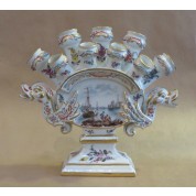 Tulip vase hand fan model-20