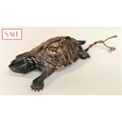 Antique Vienna bronze servant's bell, turtle. Antieke Weens bronzen dienstbode bel, schildpad.-20