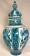 Vase with lid, Royal Delft. Dekselvaas, De Porceleyne Fles.-01
