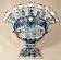 Antique tulip vase, 19th century. Antieke tulpen waaiervaas, 19de eeuw.-01